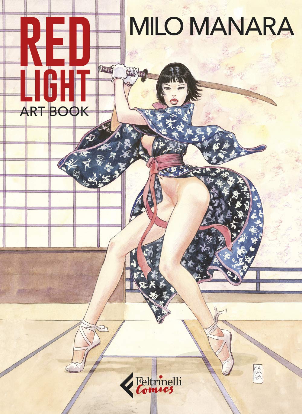 Milo Manara - Red Light. Art Book. Ediz. Limitata. Con Altro Materiale A Stampa