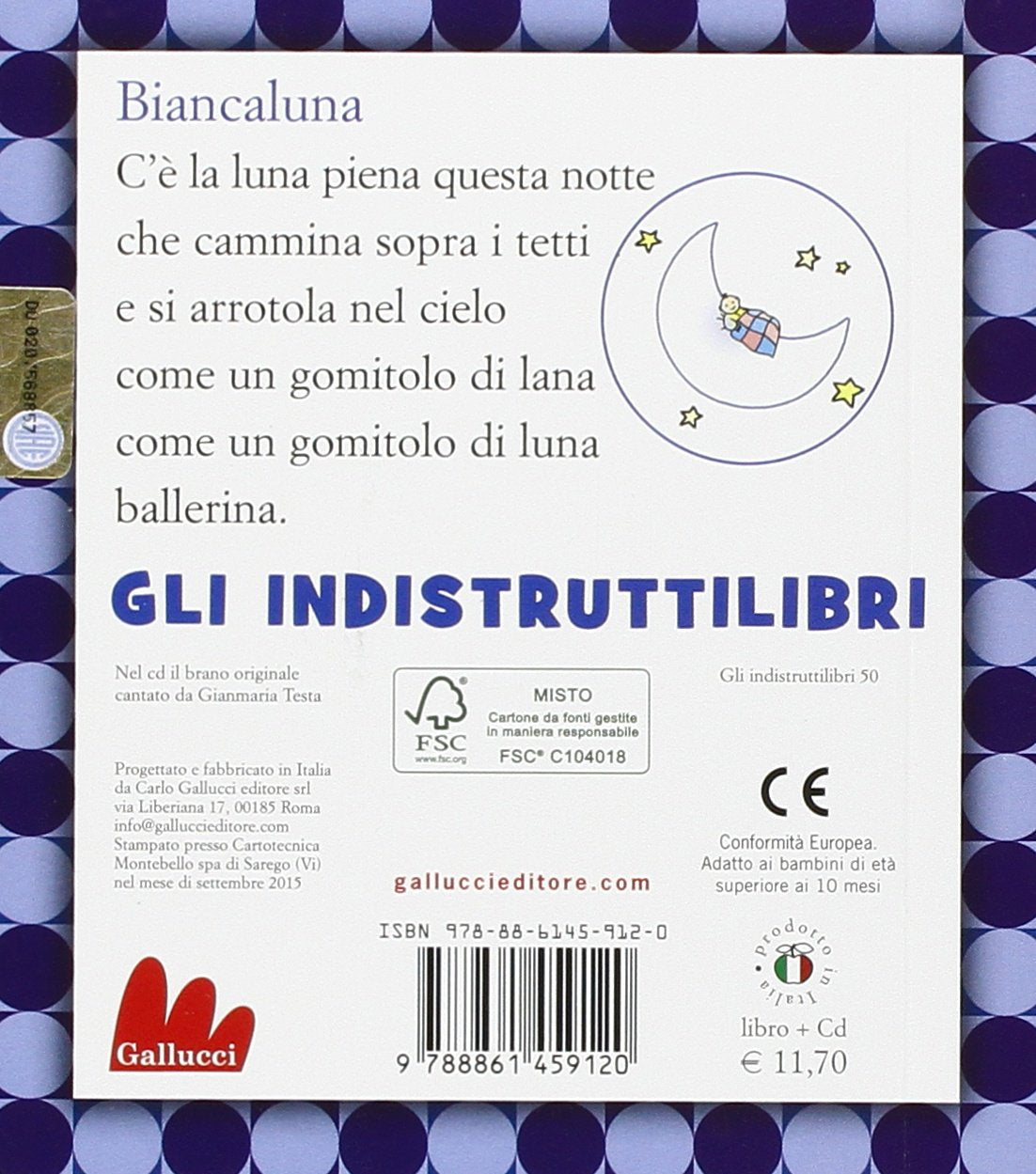 Biancaluna. Ediz. illustrata. Con CD Audio