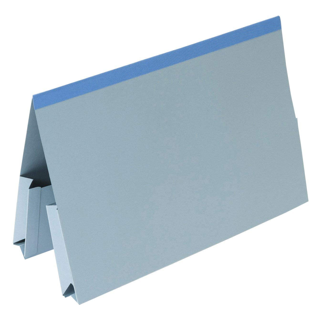 Guildhall Legal Wallet Double 35mm Pocket Reinforced Manilla 315gsm Foolscap Blue Ref 218-BLUZ