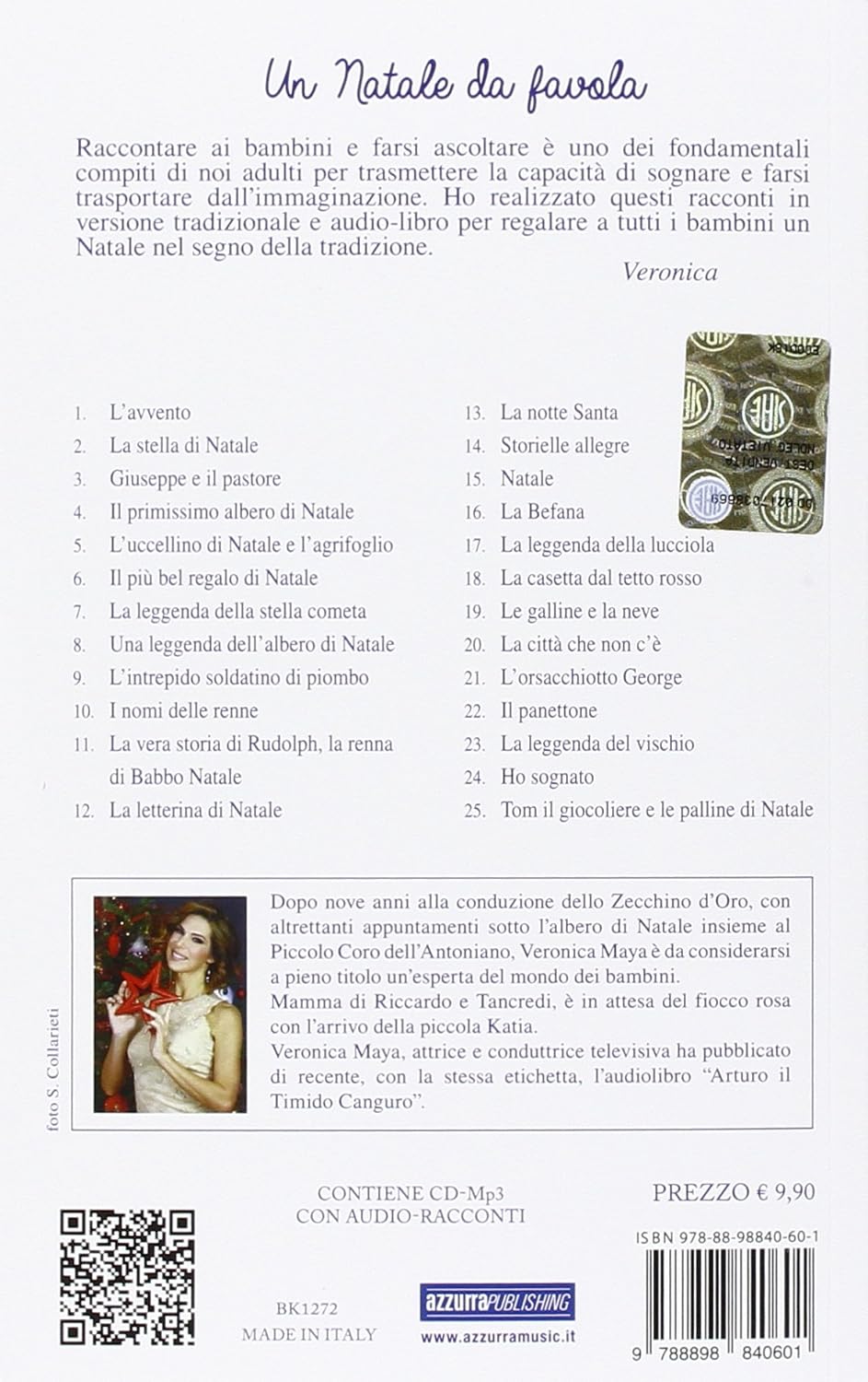 Veronica Maya - Un Natale Da Favola. Con Cd Audio