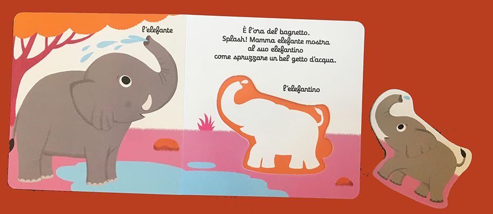 Nathalie Choux - I Cuccioli Della Savana. Stacca E Gioca. Ediz. A Colori