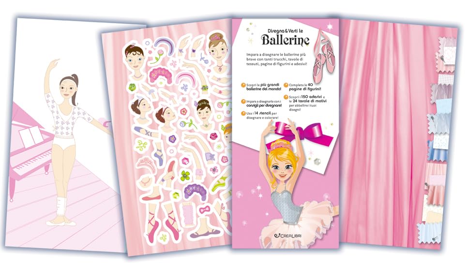 Lili Chantilly - Disegna E Vesti Le Ballerine. Fashion Girl. Ediz. A Colori. Ediz. A Spirale