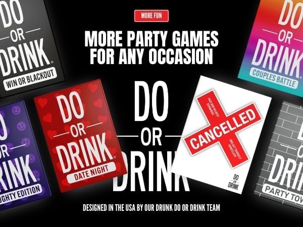 Do or Smoke Party Game for Adults - from The Makers of Do or Drink - Easy to Play Adult Card Game with 250 Challenge Cards - Trivia Games, Party Challenges, Versus, Truth Cards and More