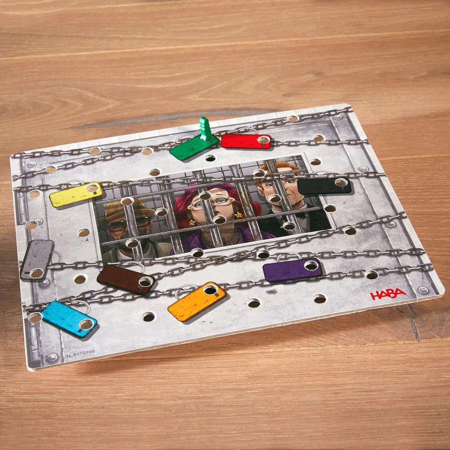 HABA The Key - Royal Casino Burglary- Deduction Game, Ages 10+, 1-4 Players, Unique Clue Mechanism, Engaging Crime Solving, Strategy Board Game with Repeat Play