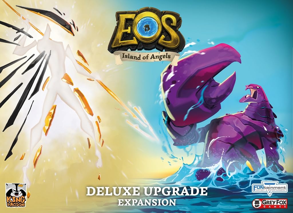 King Racoon Games, EOS - Island of Angels Deluxe Expansion, Expert Game, 1-5 Players, Ages 14+, 90+ Minutes, English