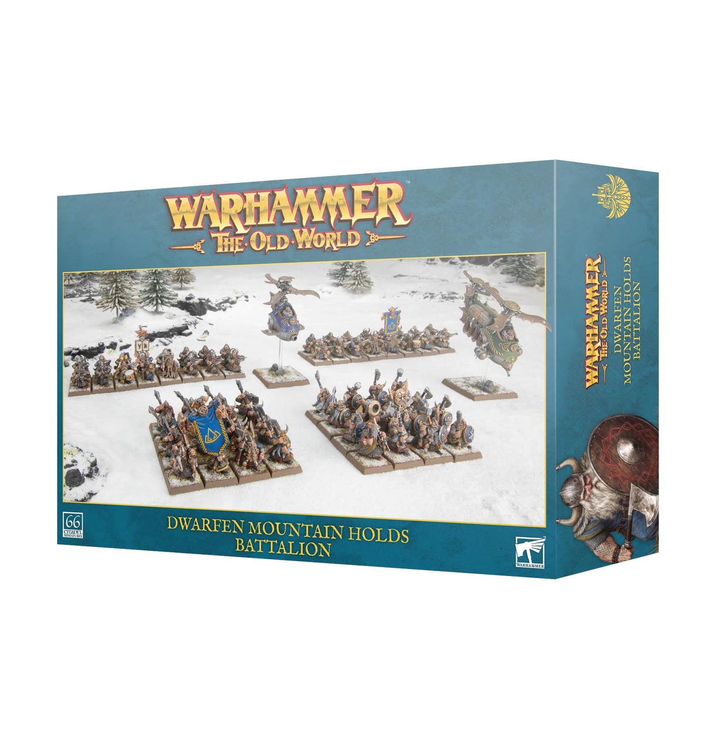 Games Workshop - Warhammer - The Old World - Battalion: Dwarfen Mountain Holds (Dwarf Boxed Set)