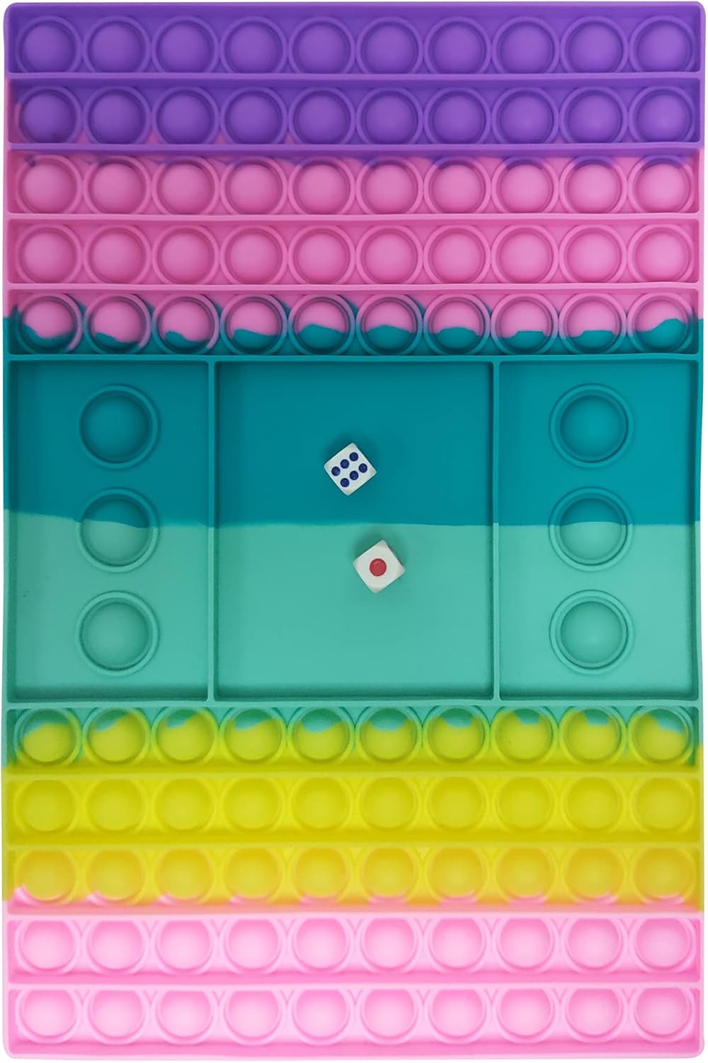HGL PUSH POPPER MAT GAME - A Great Fidget Toy, Like Popping Bubble Wrap
