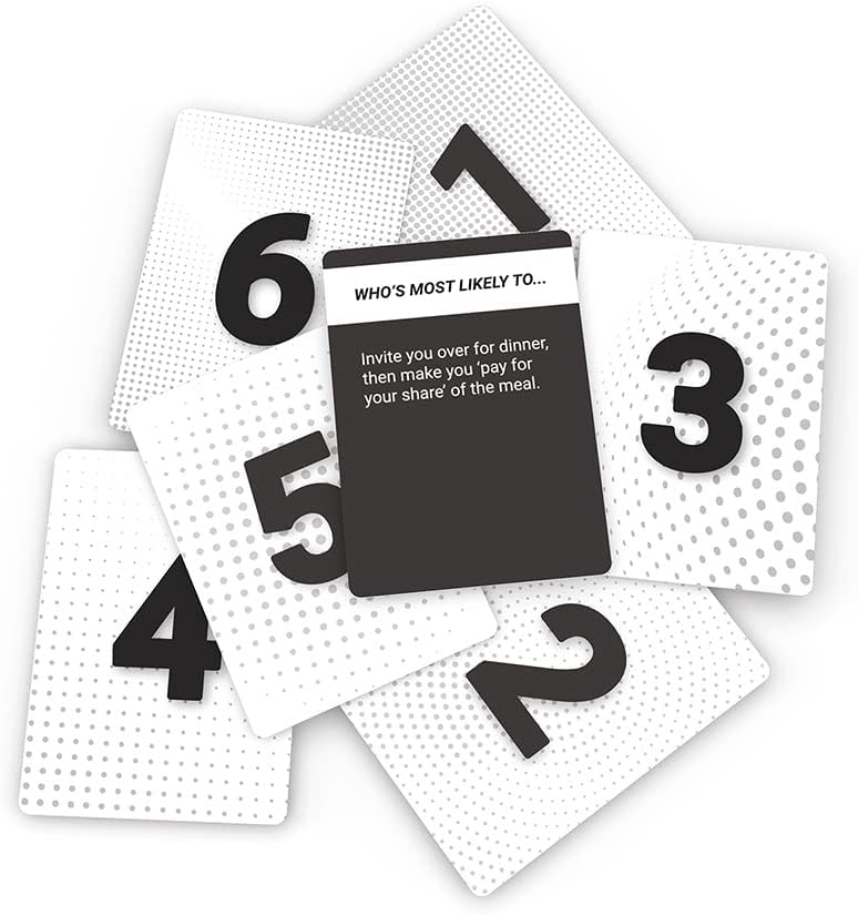Bubblegum Stuff Throwing Shade Card Game - Who's Most Likely To? Party Game - Hilarious Game for Adults - 182 Poker-Size Cards - Perfect for Parties, Game Nights - Great Gifts!