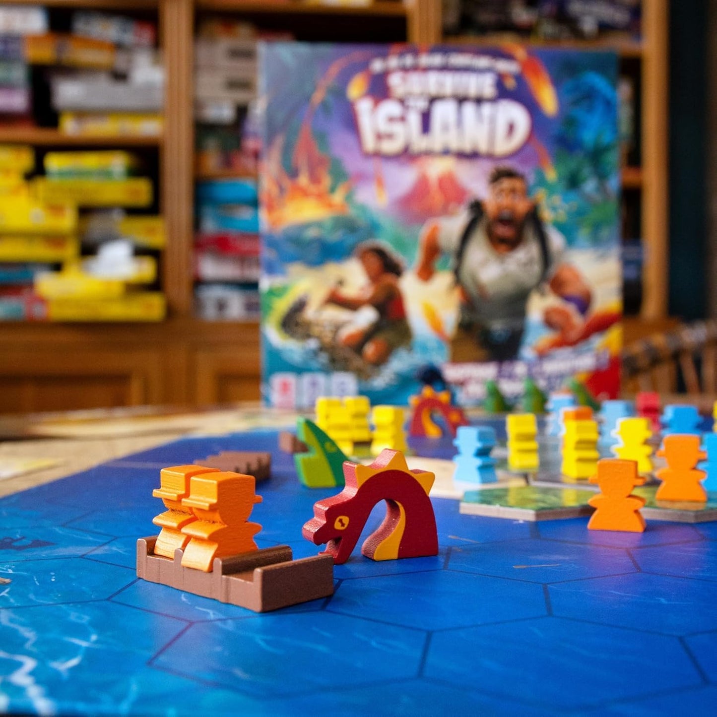 Zygomatic | Survive The Island | Board Game | Ages 8+ | 2-5 Players | 45 Minutes Playing Time