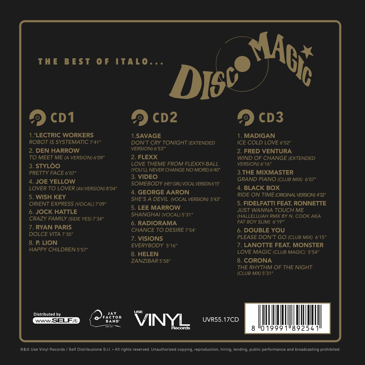 Best Of Italo Disco Magic / Various