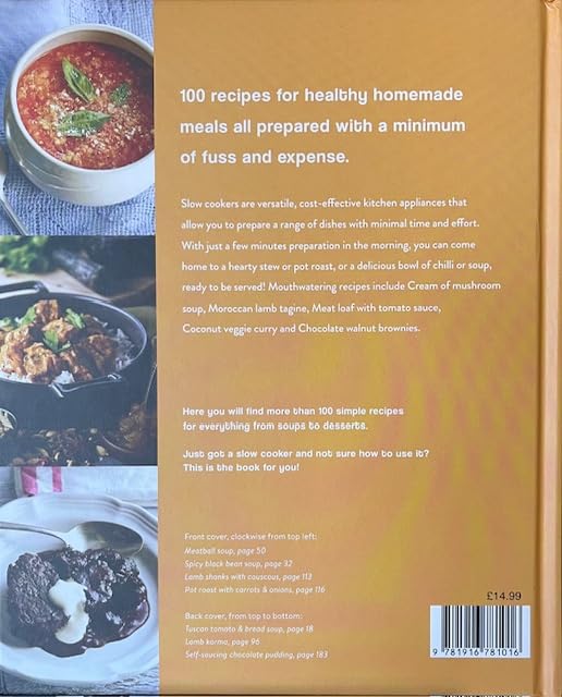 Slow Cooker: 100 Reciipes (Hardcover 2024