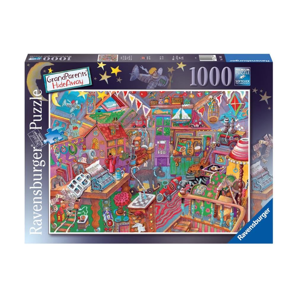 Ravensburger Puzzle 2D 1000 elementów: Poddasze, Nowy Design