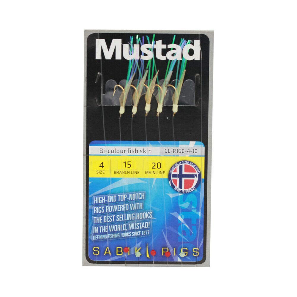 Mustad Feathers - Sea Fishing Feathers and Lure Rigs