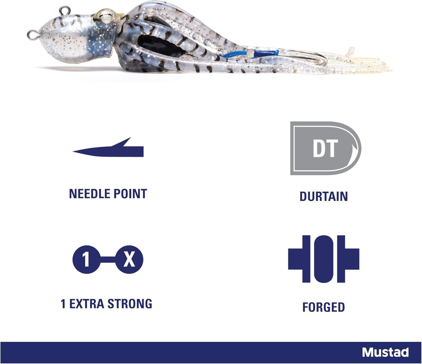 Mustad Mustad Ink Vader Kit Blue Mimic 10oz