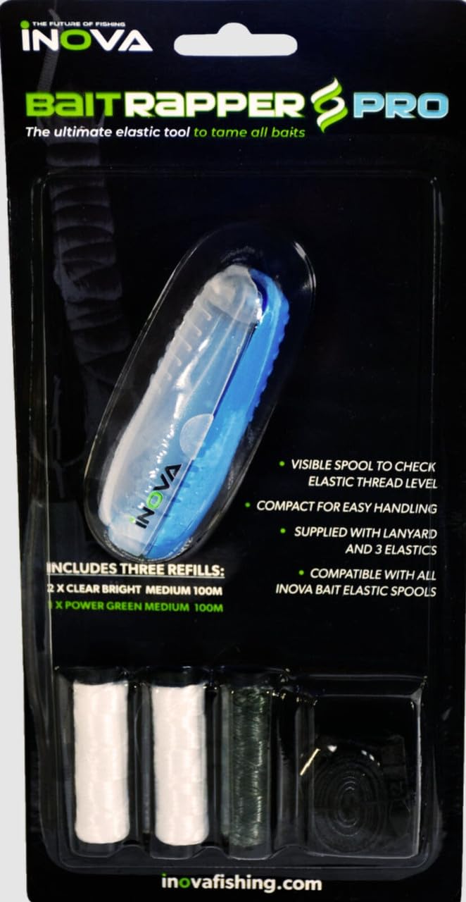 Inova Inova INOVA BAIT RAPPER PRO Dispenser(Contains Lanyard and 3 Elastics)