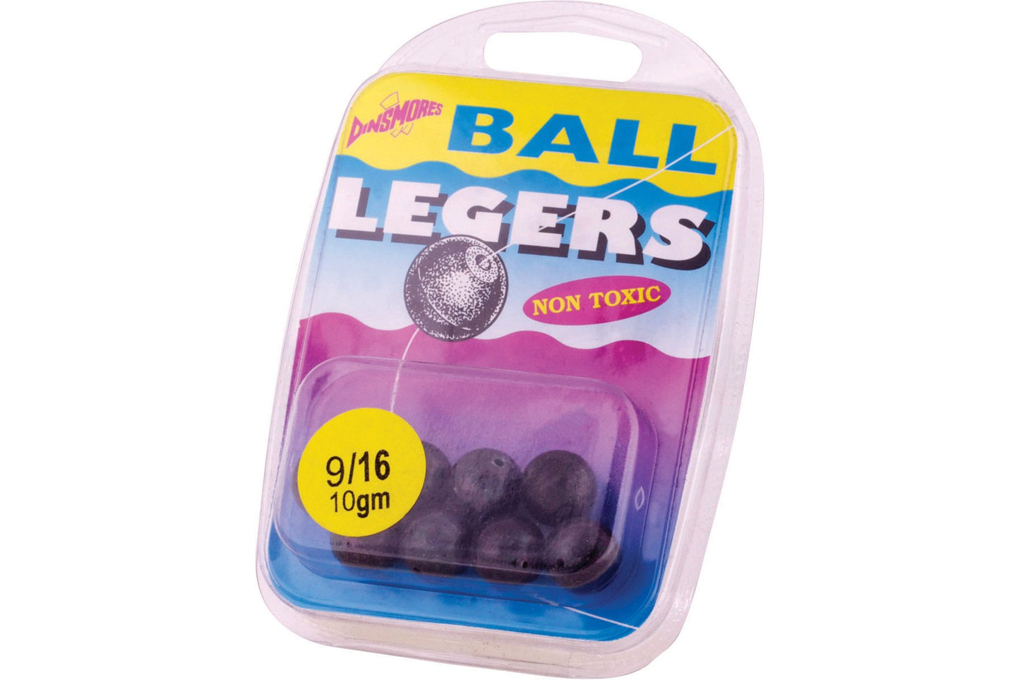 Dinsmores Dinsmores 6g Ball Leger x10per Blister 10/pk