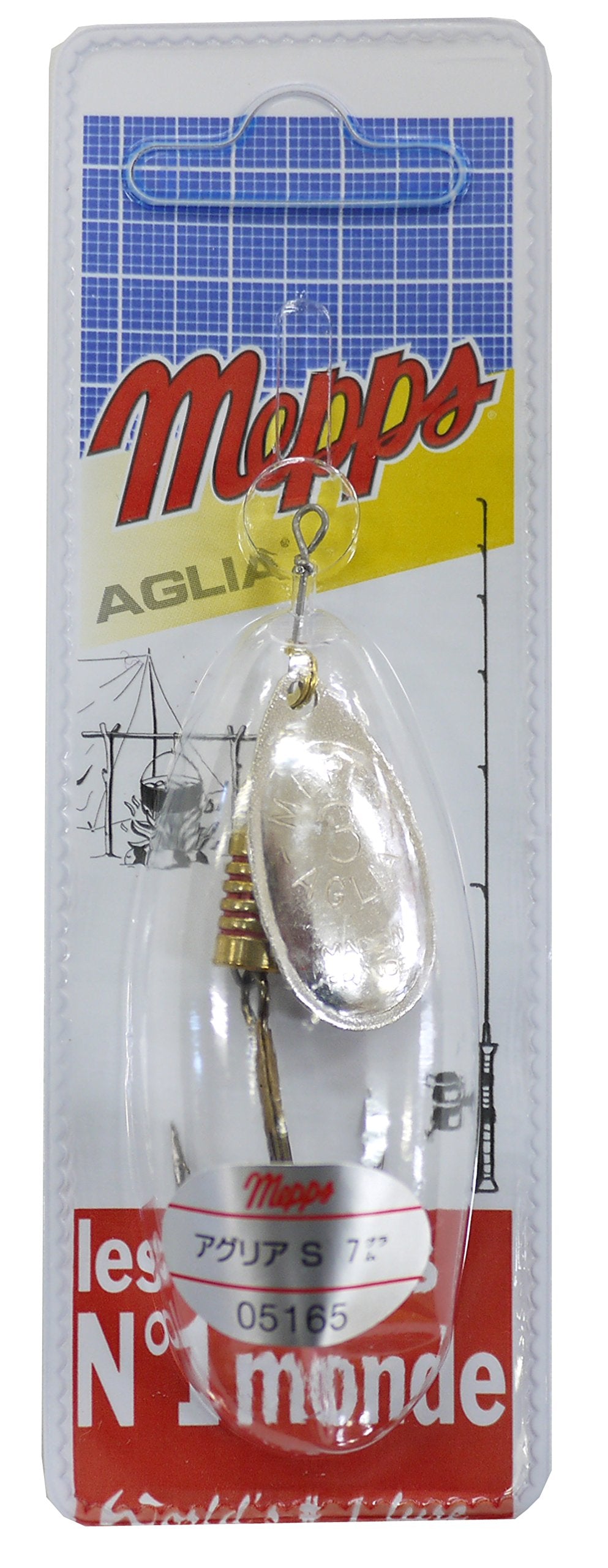 Mepps Mepps Aglia Silver sz3 (each)