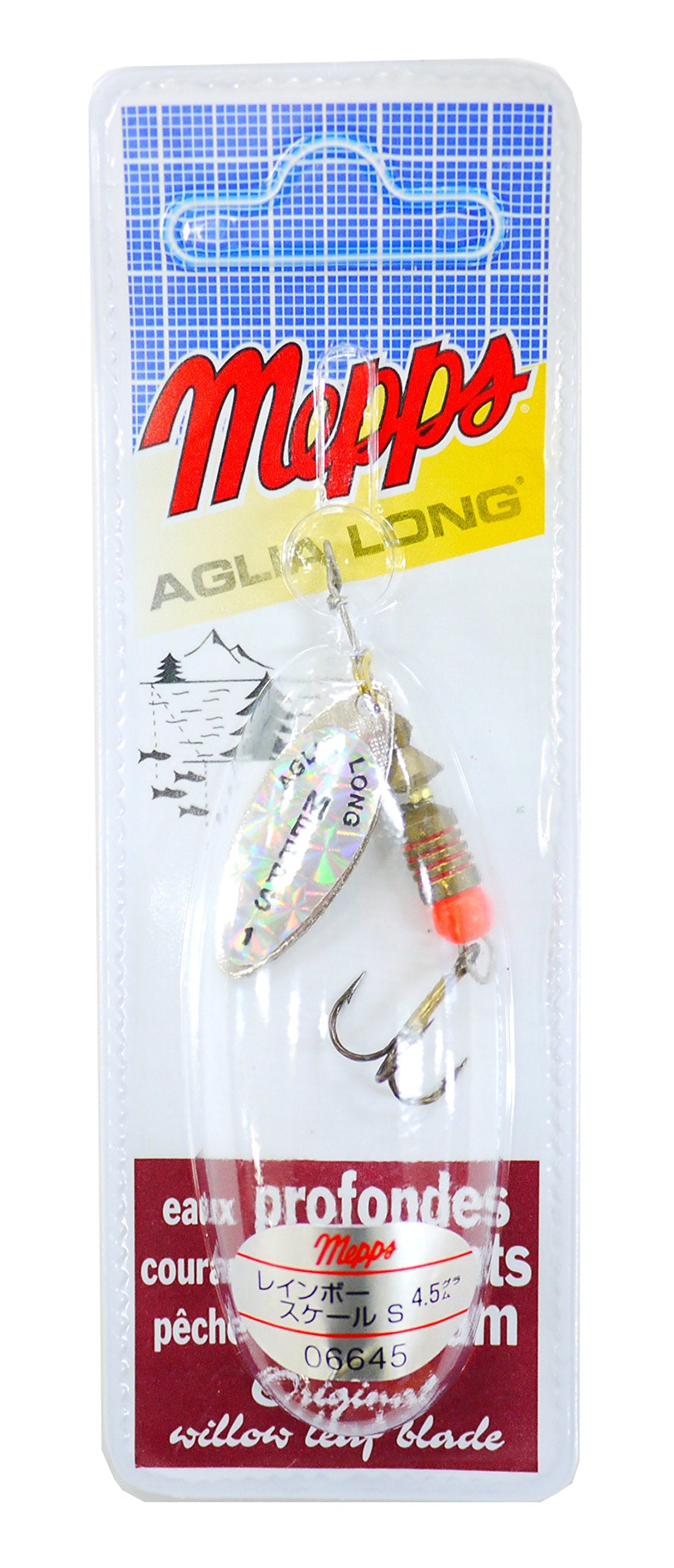 Mepps Mepps Aglia Long Rainbow SZ1