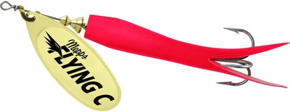 Mepps Mepps Aglia Flying C Gold Red 15g