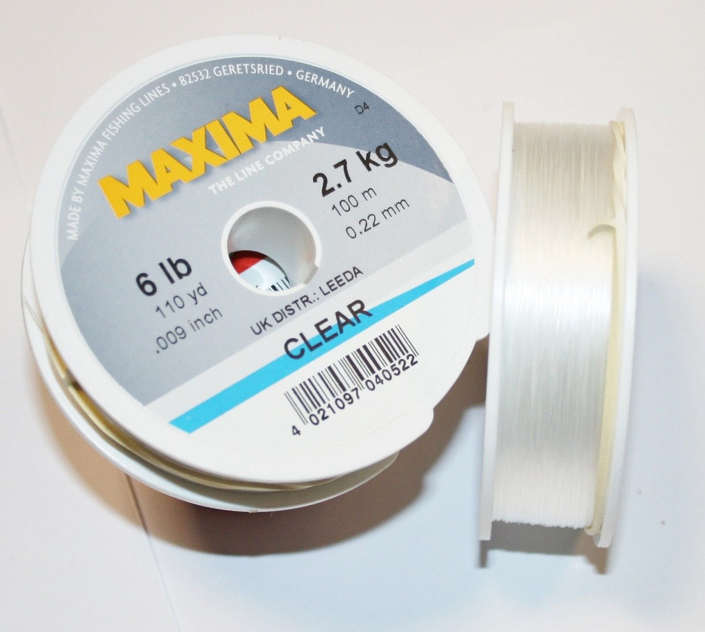Maxima Maxima Clear 6lb 100m 6 Pack