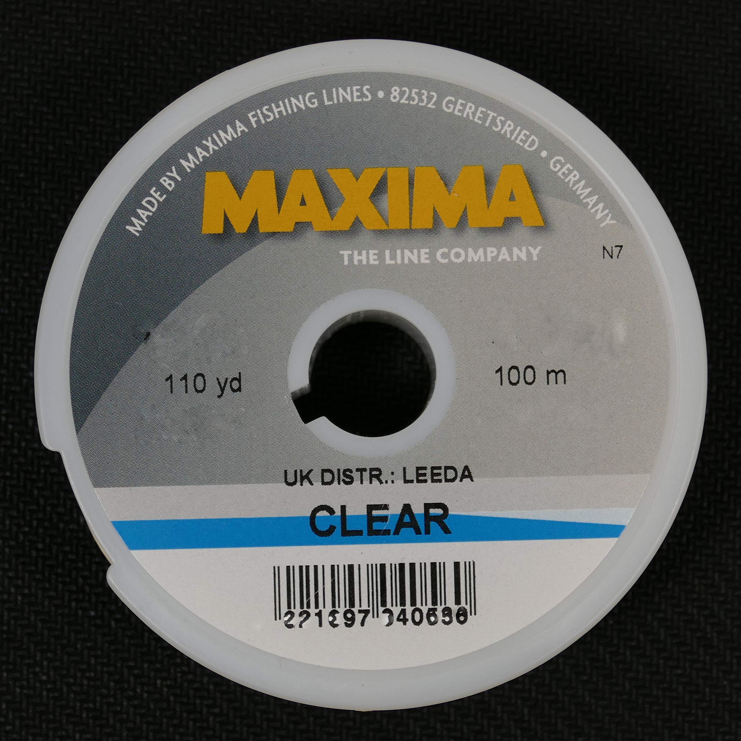 Maxima Maxima Clear 8lb 100m 6 Pack