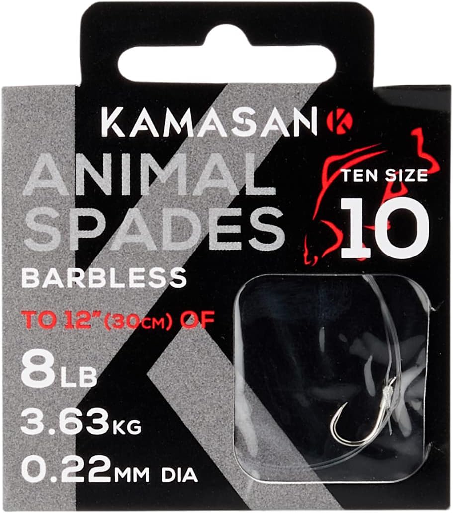Kamasan Kamasan Animal Barbless Heavy HTN sz10 5lb 10x10pack