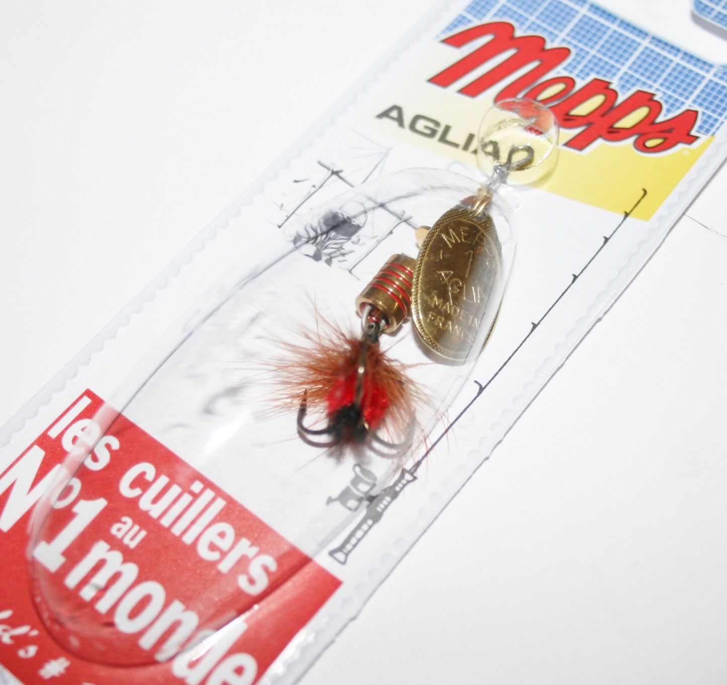 Mepps Mepps Aglia Fly Gold SZ1