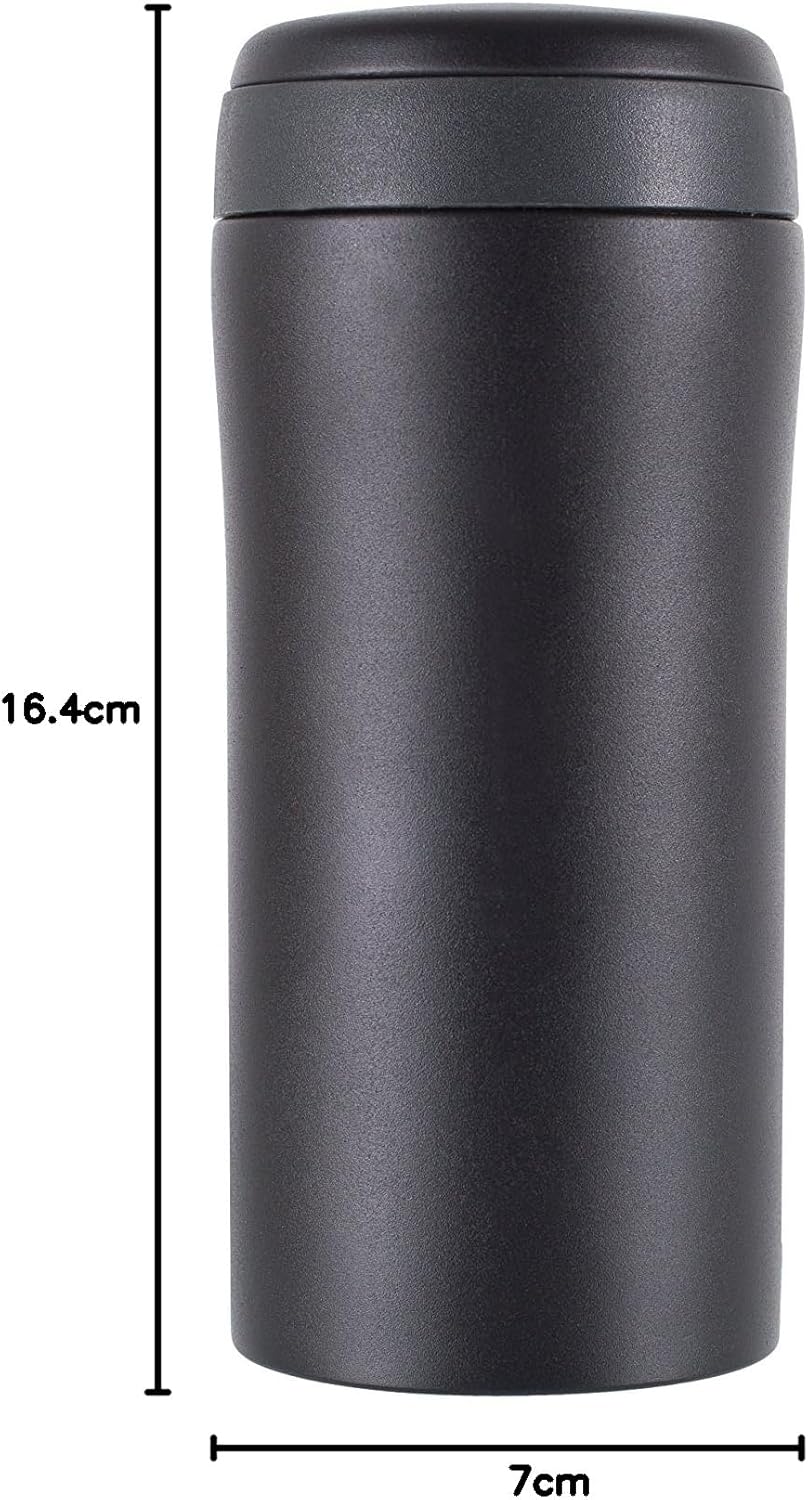Lifeventure Lifeventure Thermal Mug - Matt Black