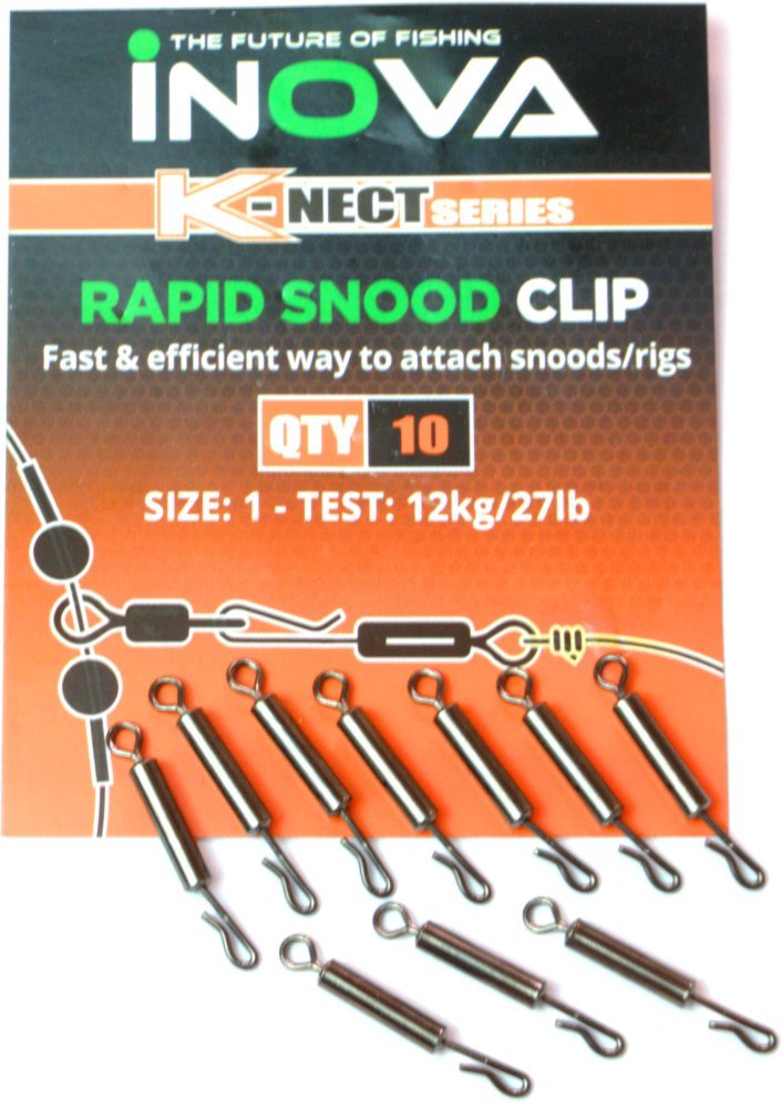 Inova Inova INOVA Rapid Snood Clip Size1 10PK
