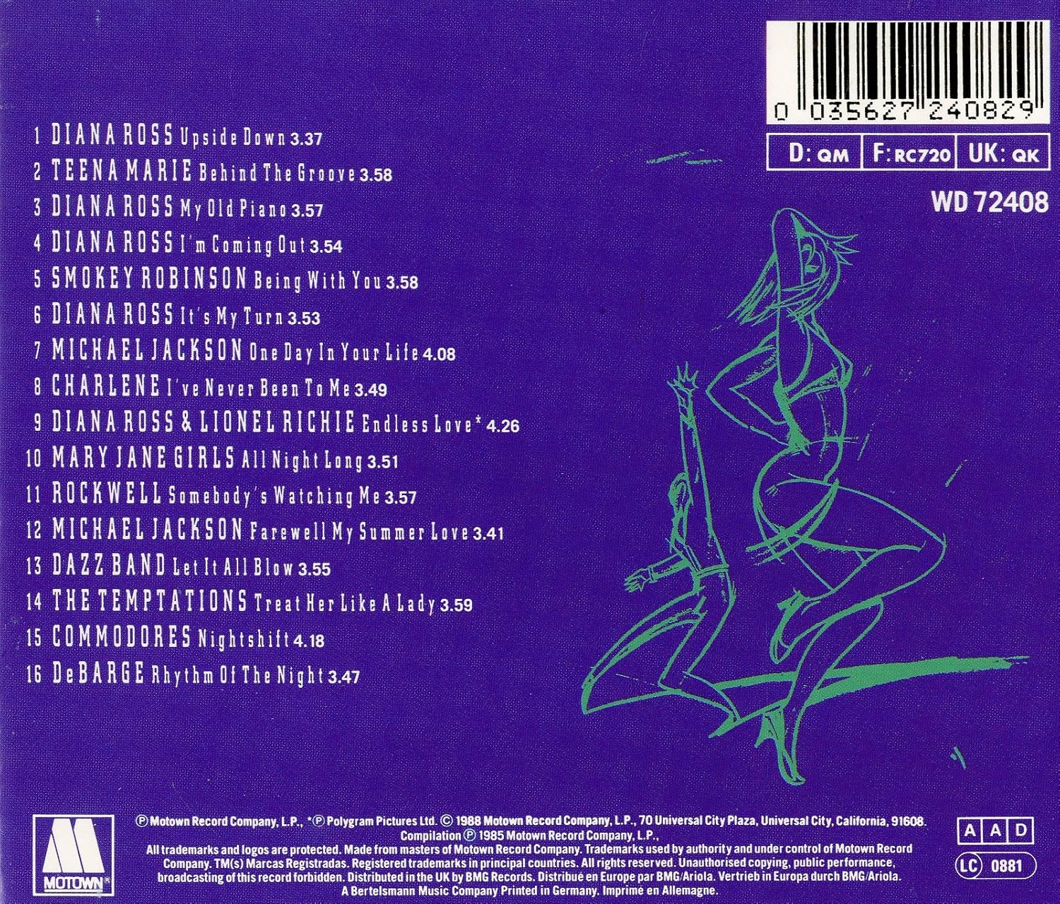 Motown Hits Of Gold Volume 8 / Various