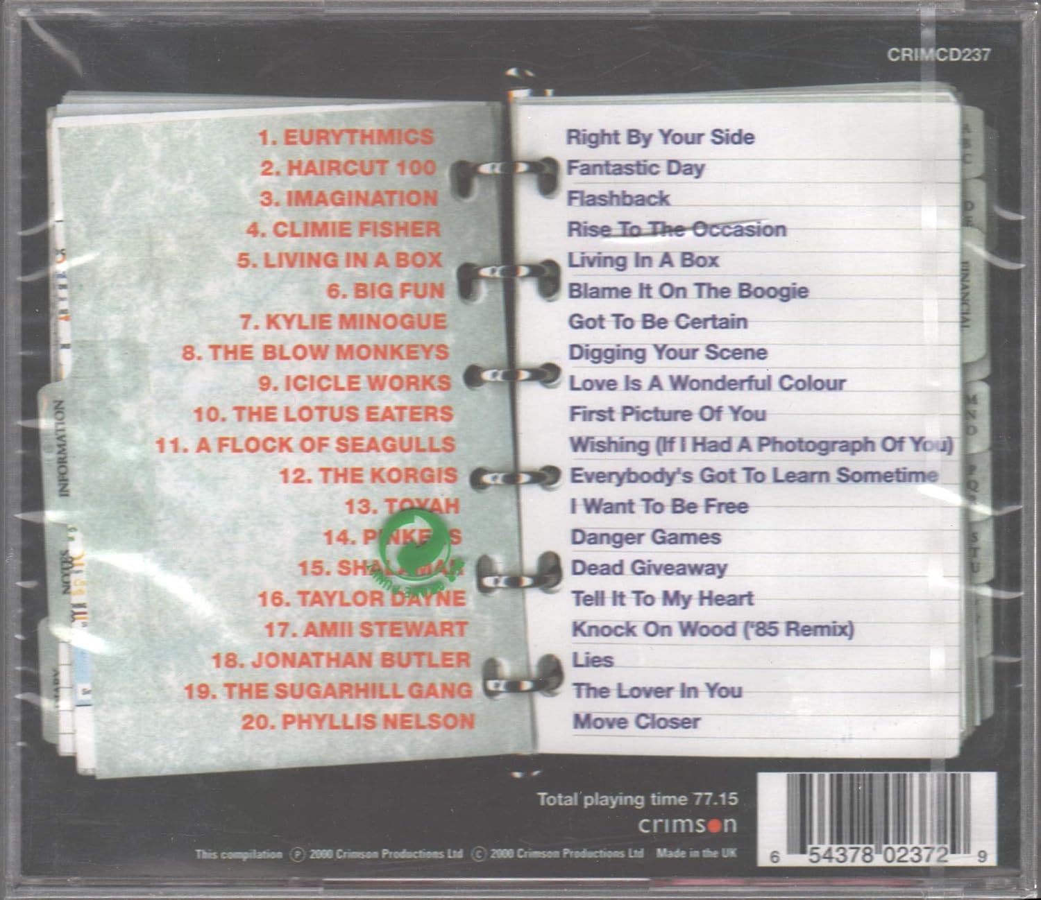 Eighties Flashback: 20 Great Hits / Various