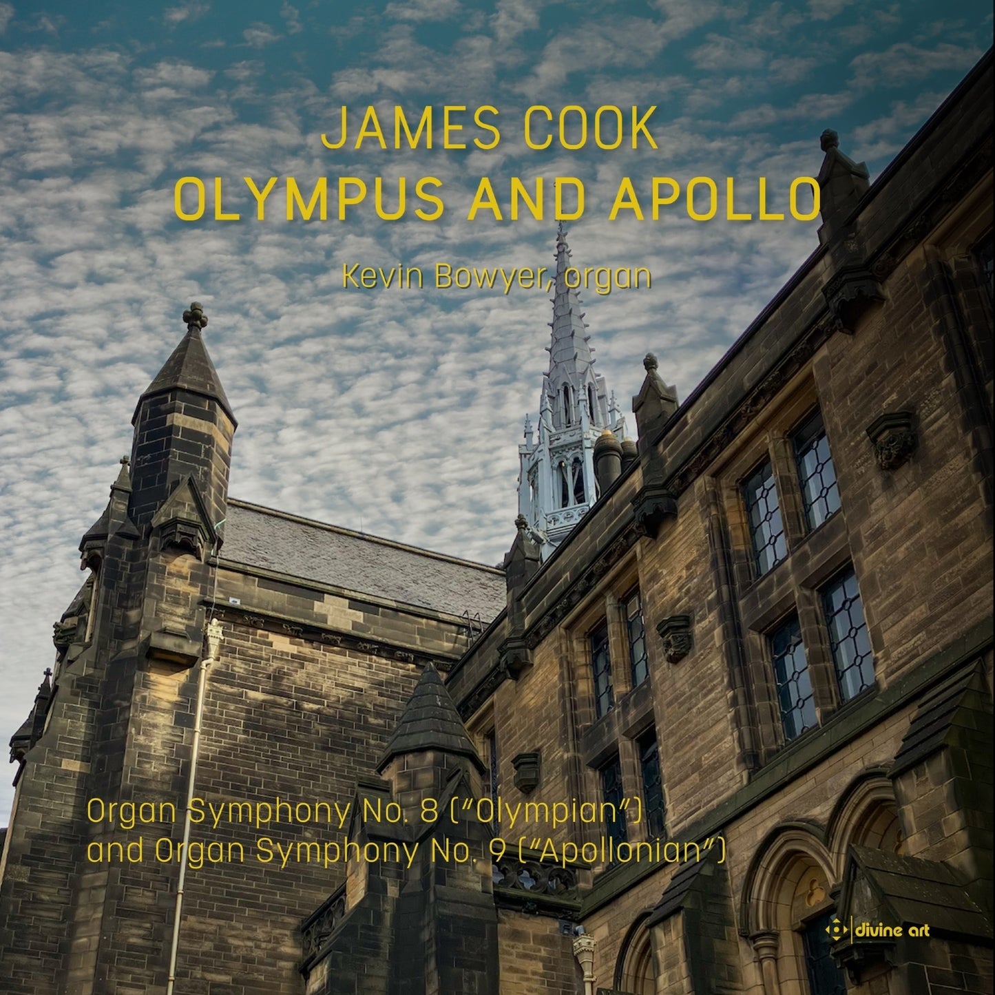 James Cook: Olympus and Apollo: Organ Symphony No. 8 'Olympian/Organ Symphony No. 9 'Apollonian'