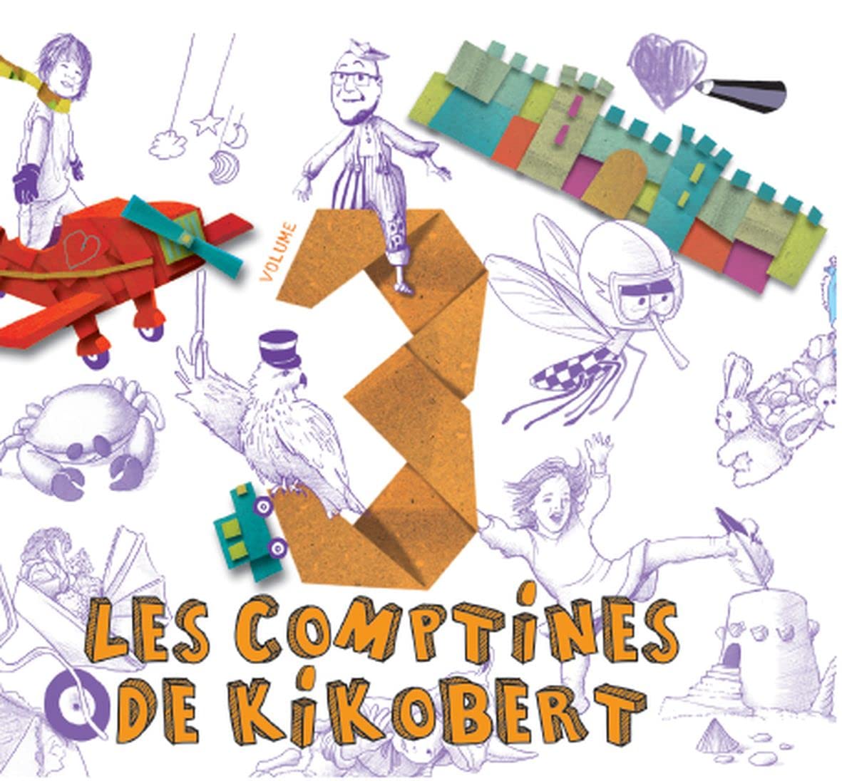 Les Comptines de Kikobert – Volume 3
