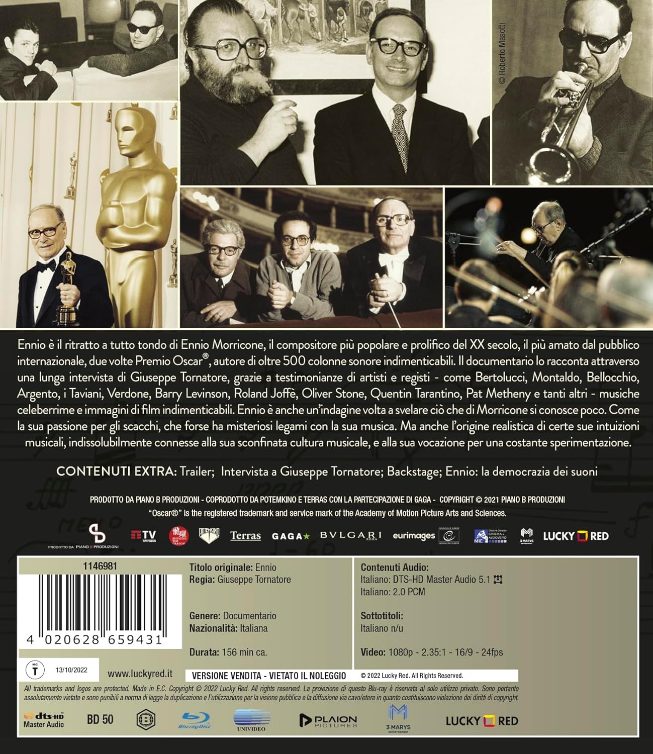 Ennio (Blu-ray)