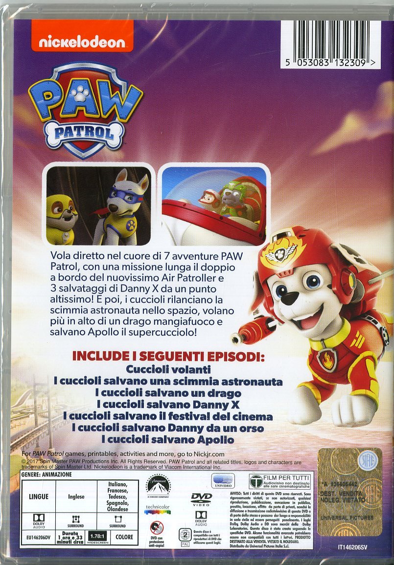 Paw Patrol - Cuccioli Volanti