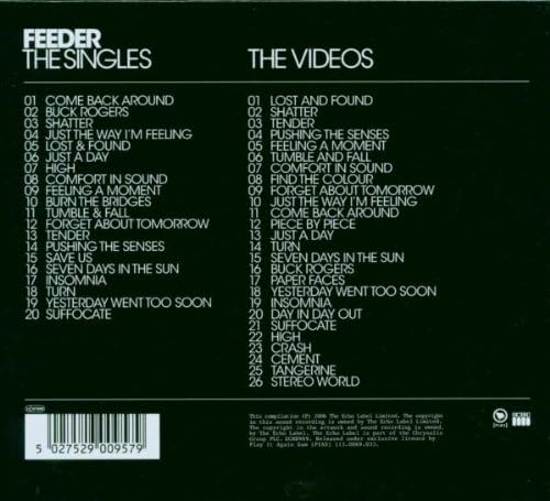 Feeder - The Singles (Cd+Dvd)