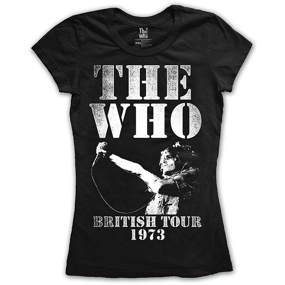 Who (The): British Tour 1973 (T-Shirt Donna Tg. 2Xl)