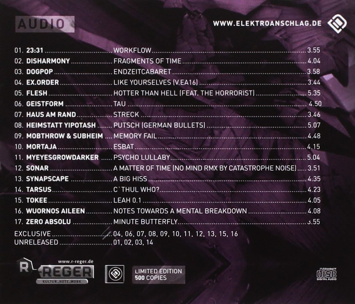 Elektroanschlag 2016 / Various