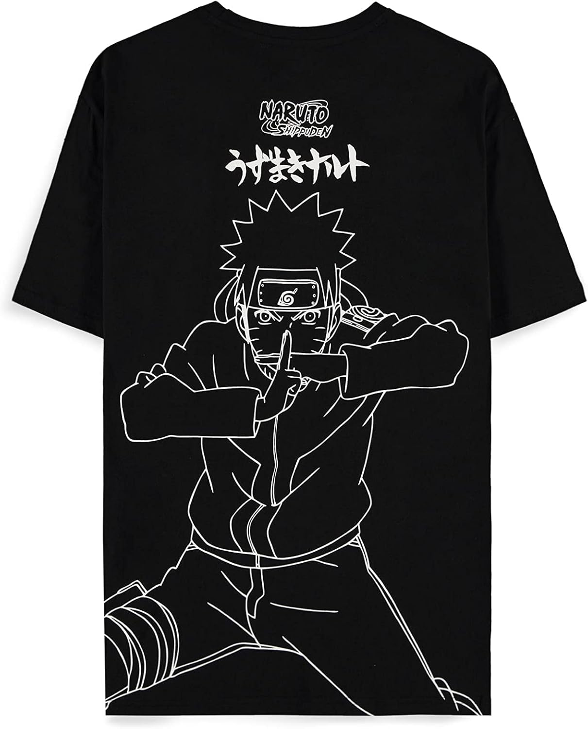 Naruto Shippuden: Men`S Black 03 (T-Shirt Unisex Tg. S)