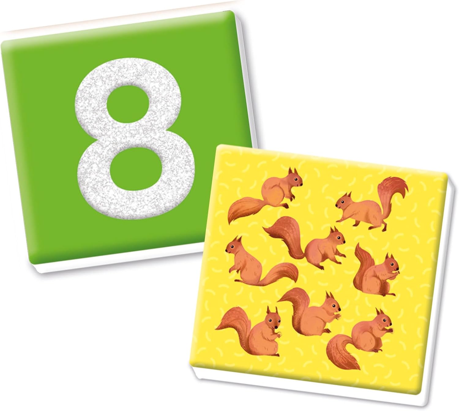 Clementoni Sapientino Montessori - Taktile Zahlen, Lernspiel Montessorianische Methode für Kinder von 3-5 Jahren mit Flashcards zum Lernen der Zahlen und Zählen Made in Italy, italienische Sprache