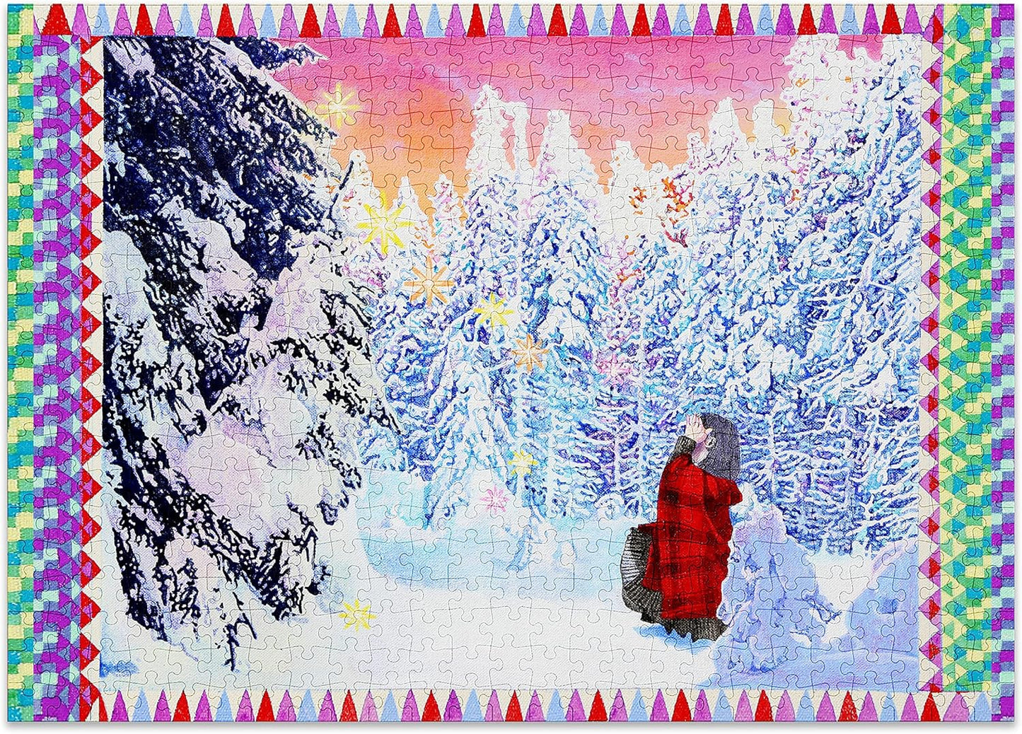 Cloudberries 500 Teile Puzzle für Erwachsene - Schöne Puzzles (Schnee)
