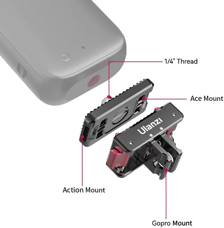 Ulanzi Magnetic Quick Release Mount for Insta360
