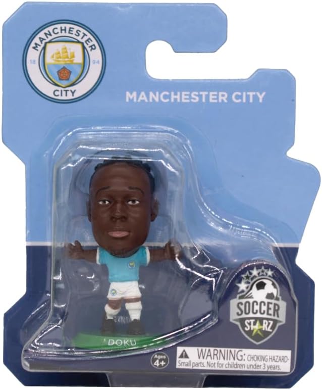 SoccerStarz - Man City Jeremy Doku - Home Kit (Classic Kit)