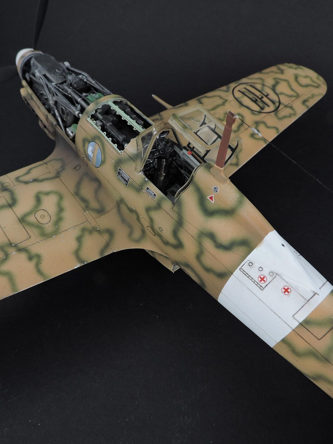 ITALERI IT2519JP 1/32 WW2 ITALIAN MAKI MC.205 BERTRO Japanese Instruction Manual Plastic Model (Airplane