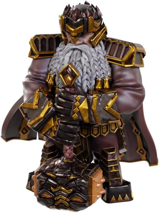 WizKids Pathfinder Deep Cuts Male Dwarf Champion High-Level | Unpainted Miniatures | Wave 23