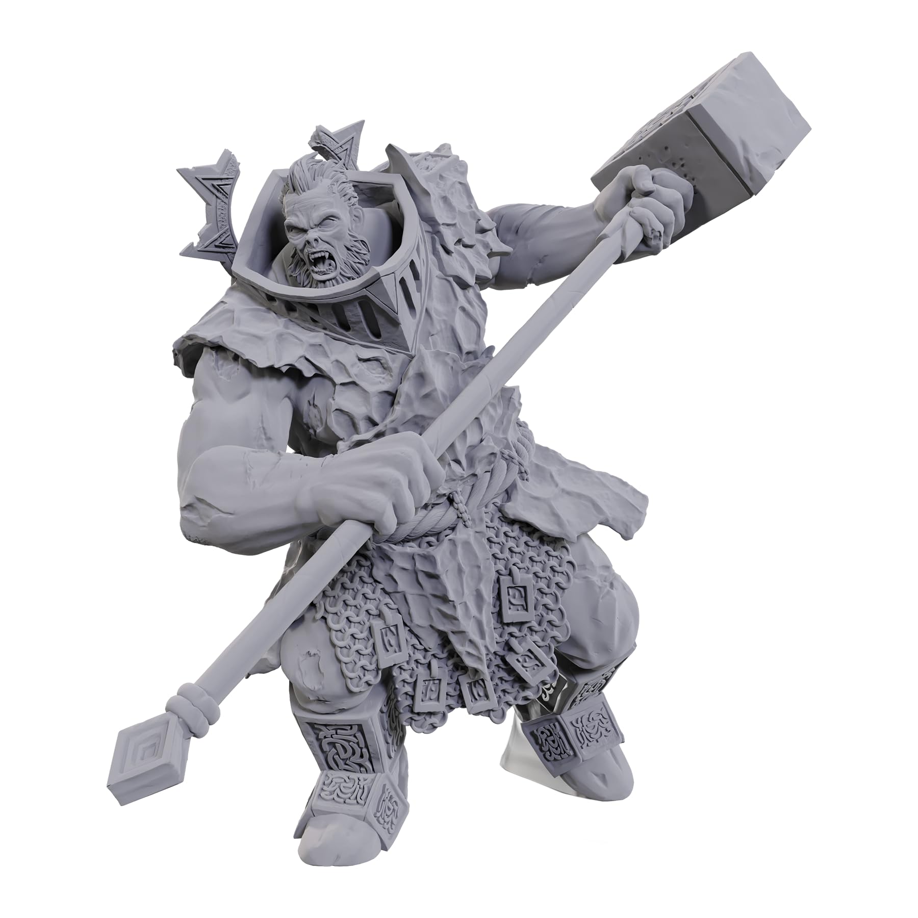 WizKids Dungeons & Dragons Nolzur's Marvelous Miniatures Firegaunt | Unpainted Miniatures | Wave 23
