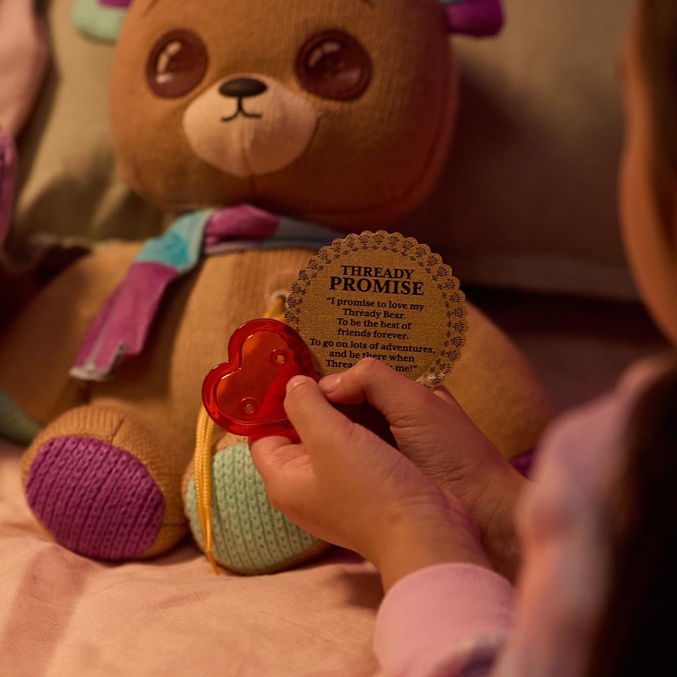 Thready Bear Single Pk