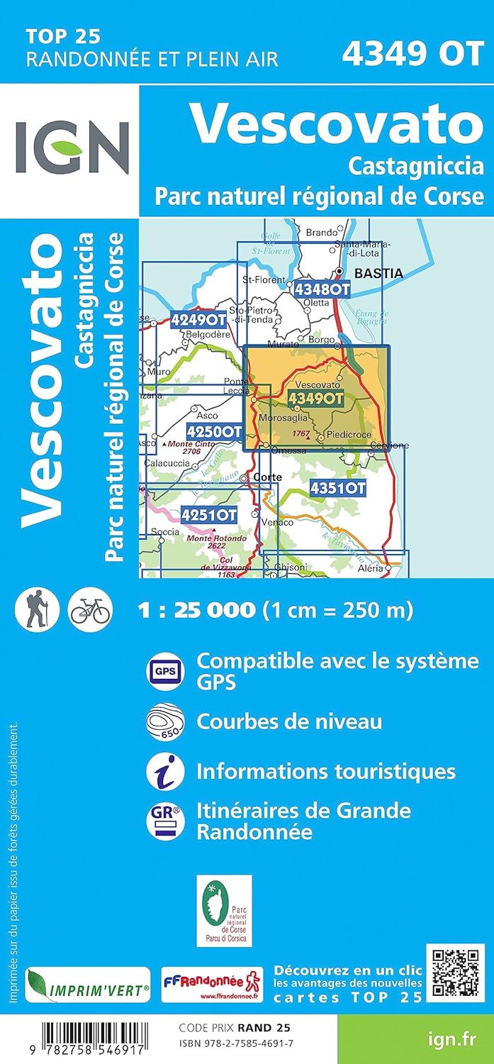 Vescovato / Castagniccia / PNR de Corse