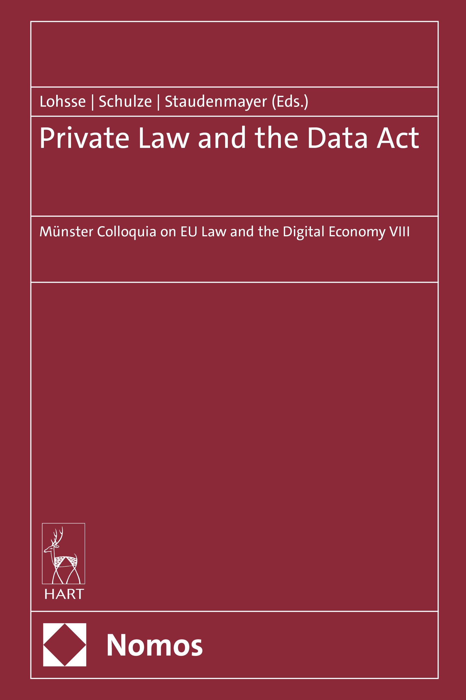 Private Law and the Data Act