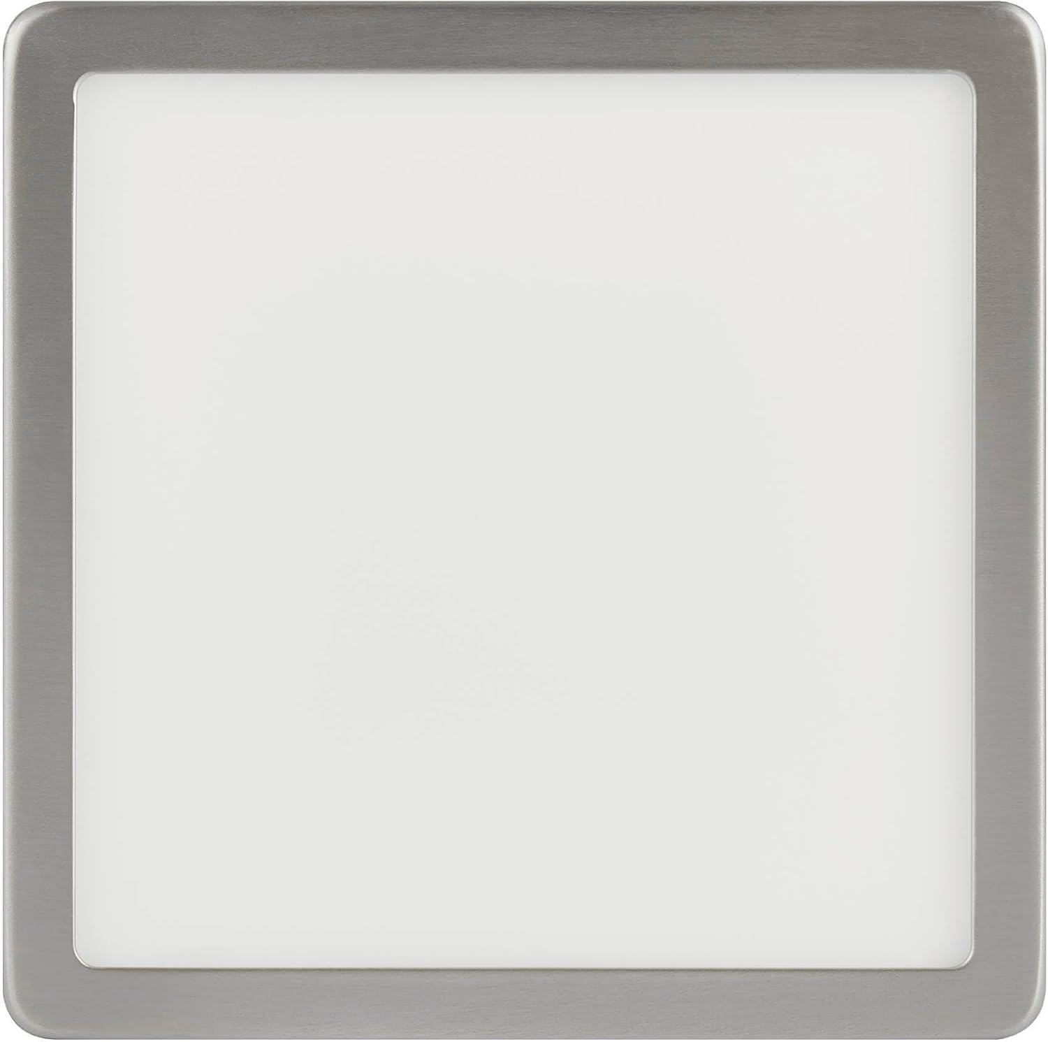 `Eglo - Fueva-Z Ceiling Lamp Brushed Steel 21X21 - Tw - Zigbee, Bluetooth`